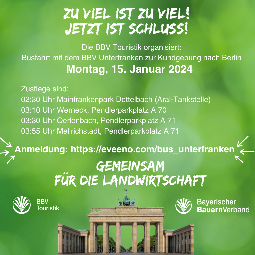 Demonstration in Berlin am 15.01.2024