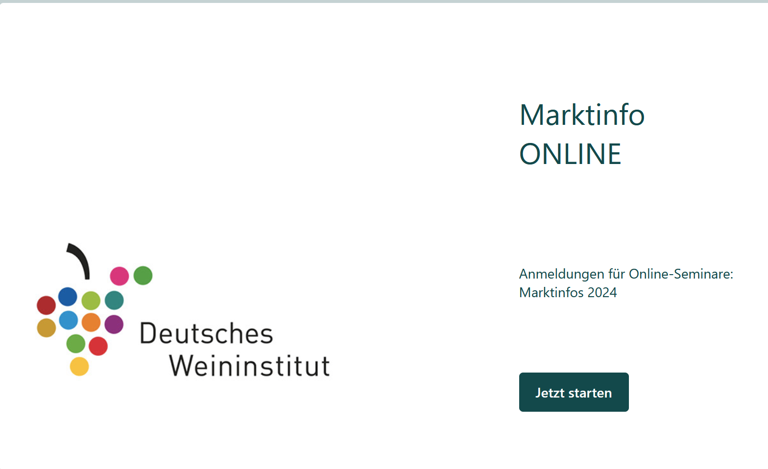 „DWI Marktinfo“ Online-Seminare 2024