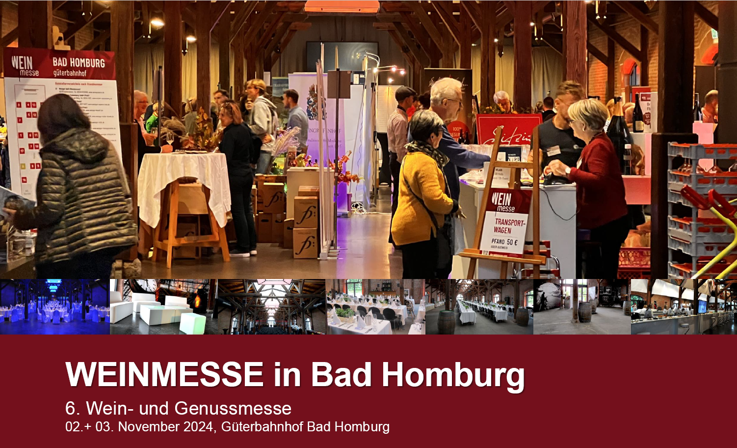 WEINmessen Bad Homburg und Potsdam