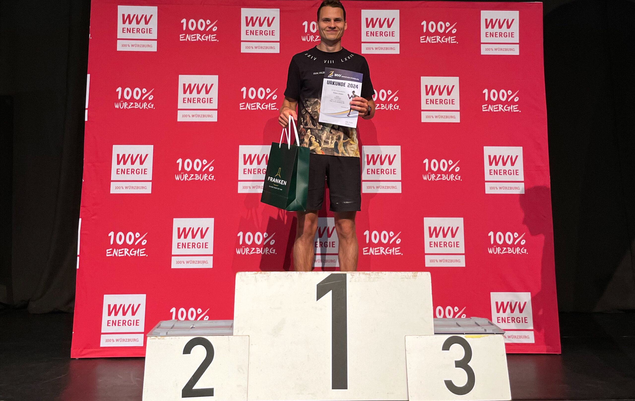 Frankenwein sponsort 22. WVV-Marathon in Würzburg