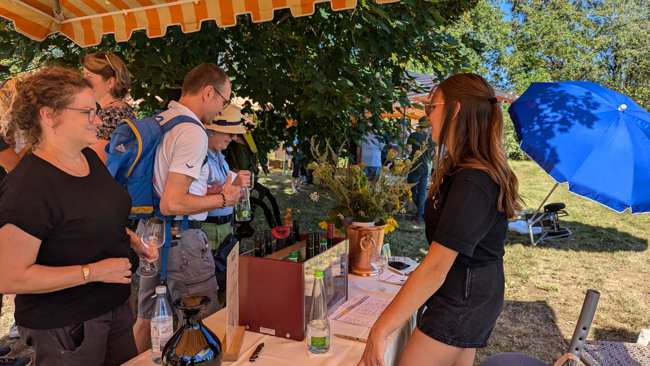 16. Weinpräsentation der fränkischen Ökowinzer am 11. August 2024 im Klostergarten der Vogelsburg