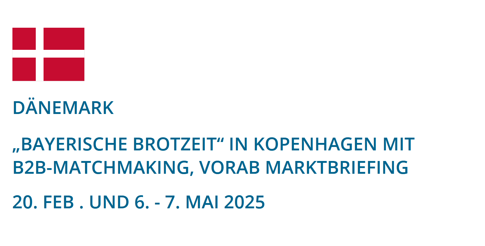 „Bayerische Brotzeit“ in Kopenhagen mit B2B-Matchmaking durch die alp Bayern