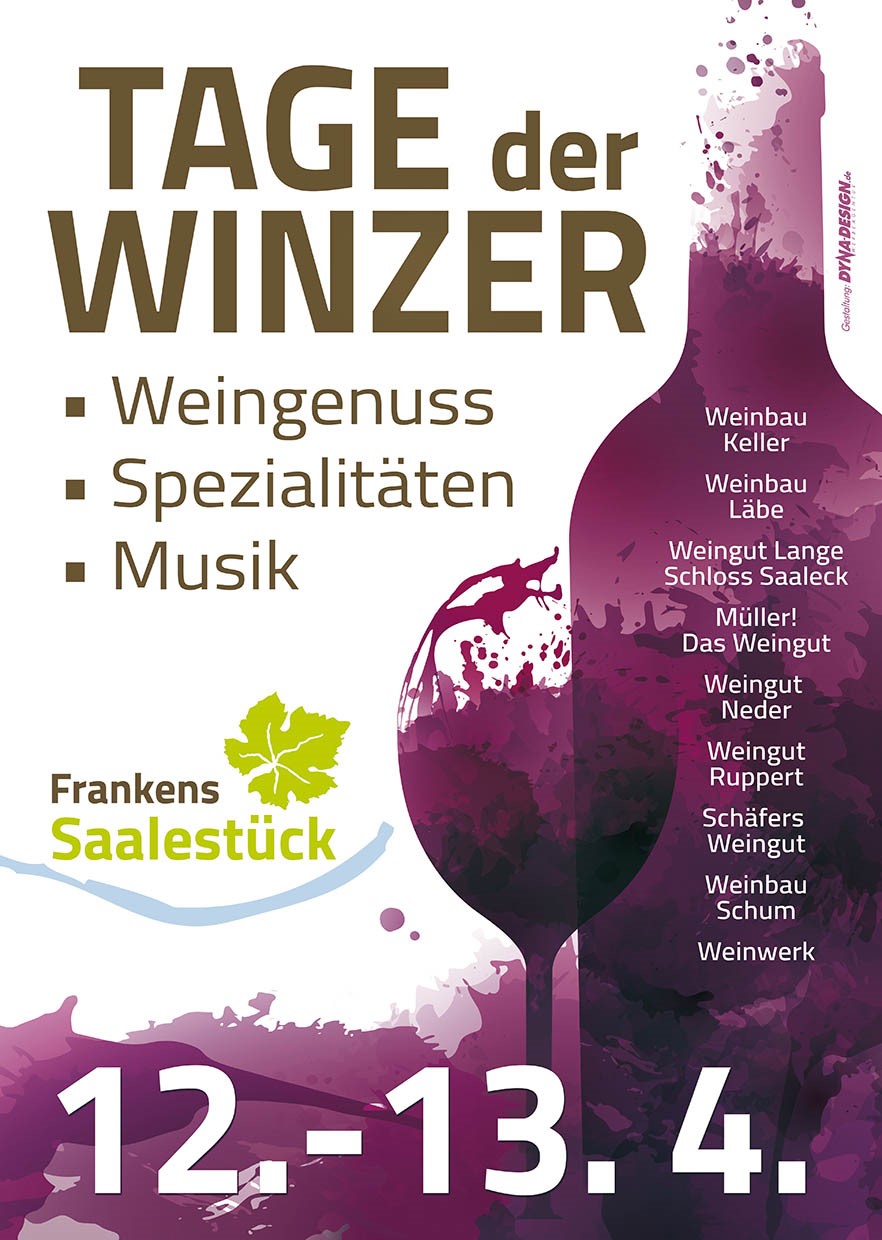 12. & 13. April – Tage der Winzer in Frankens Saalestück