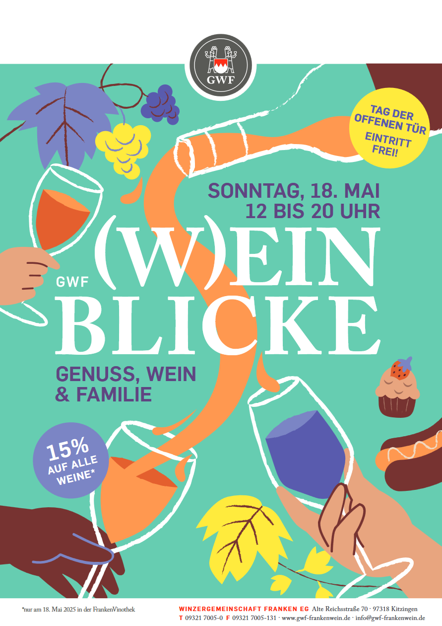 Weinblicke GWF Tag der offenen Tür am 18.05.2025