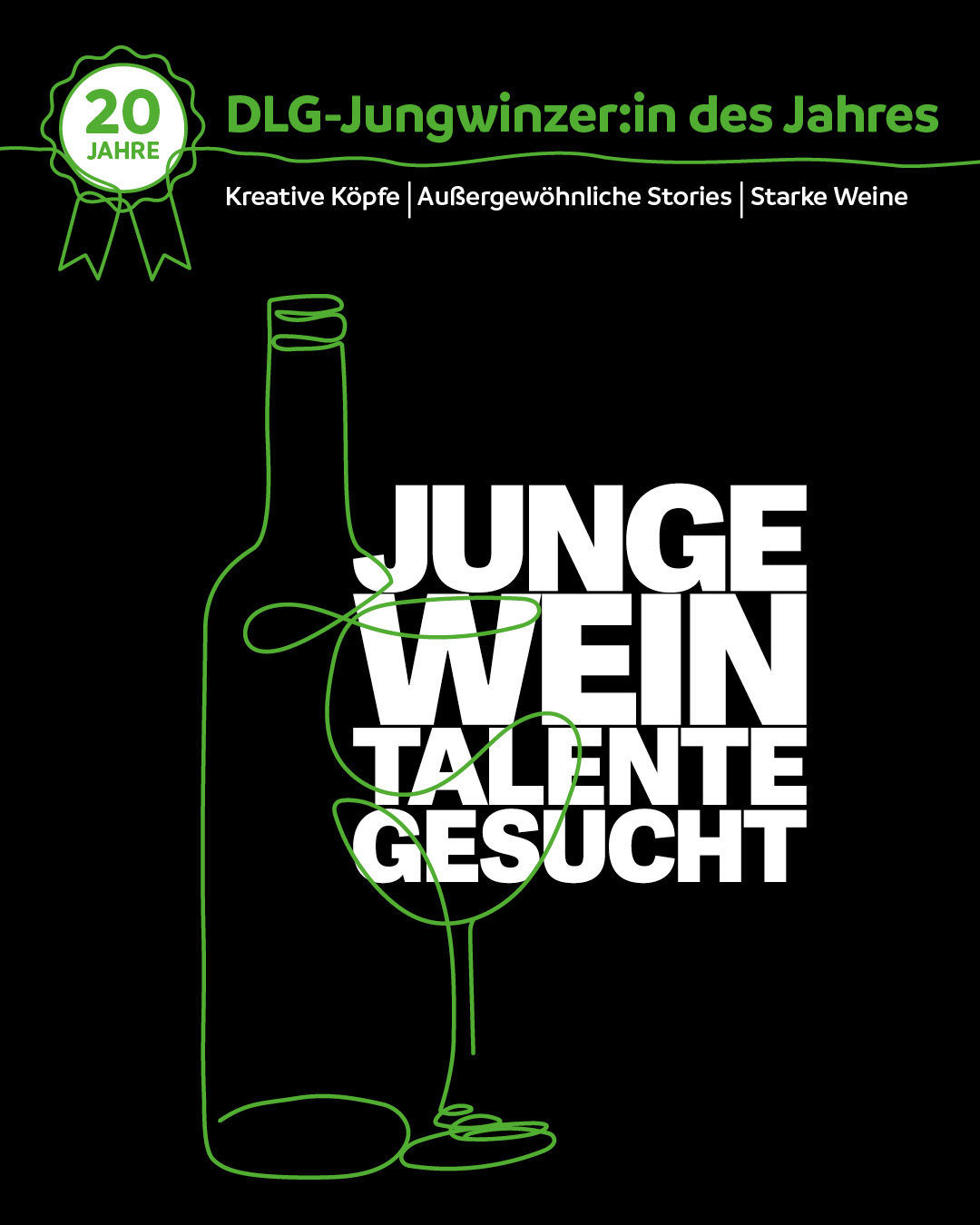 DLG-Jungwinzerinnen und Jungwinzer des Jahres:Anmeldephase 2026 gestartet