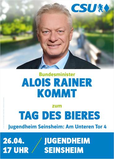 Terminhinweis: Tag des Bieres