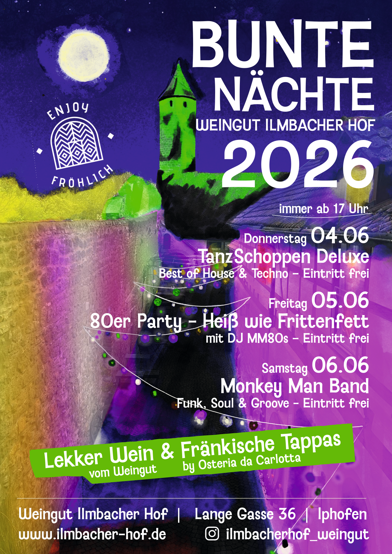 bunte nächte 2026