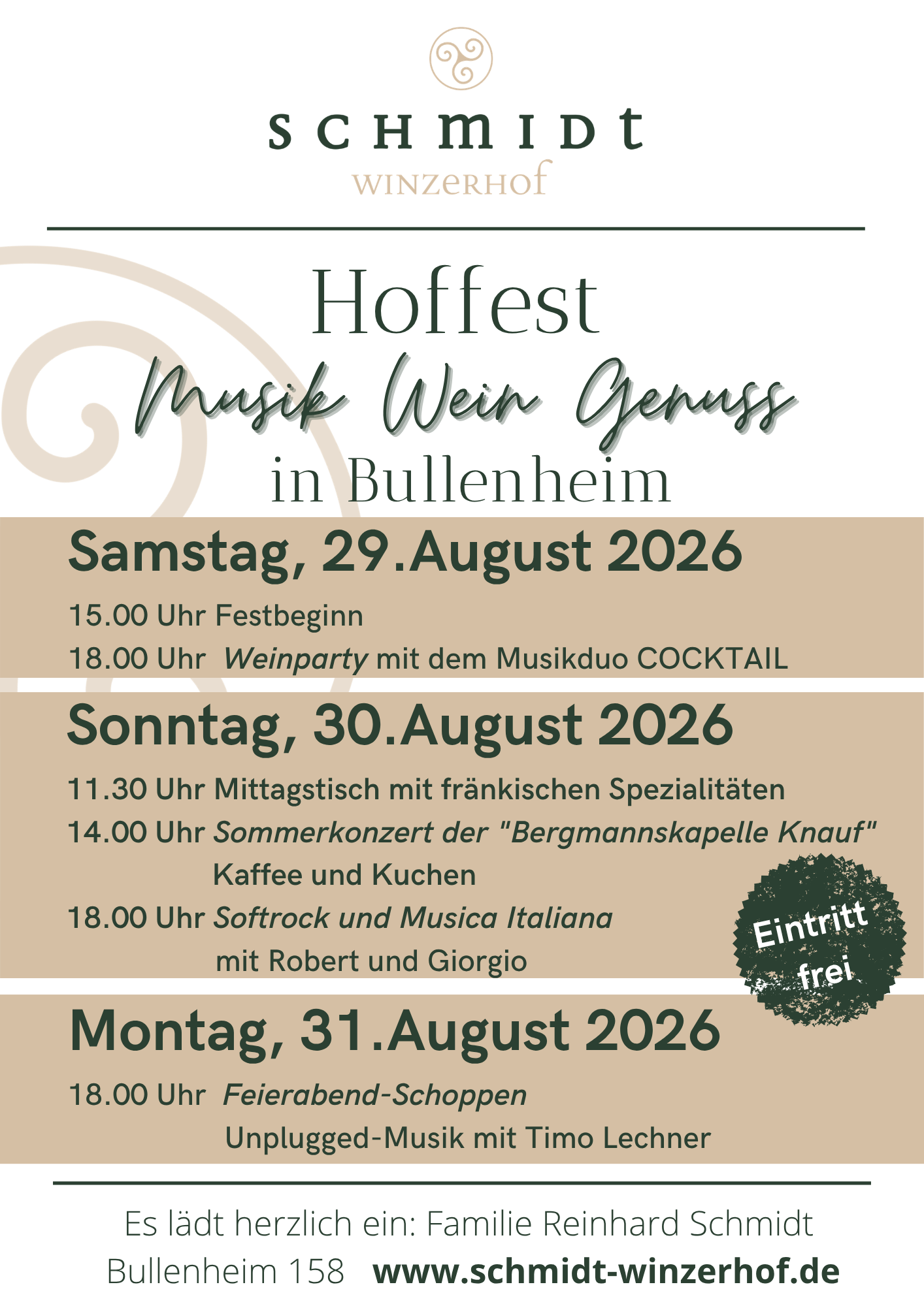 hoffest 2026 plakat