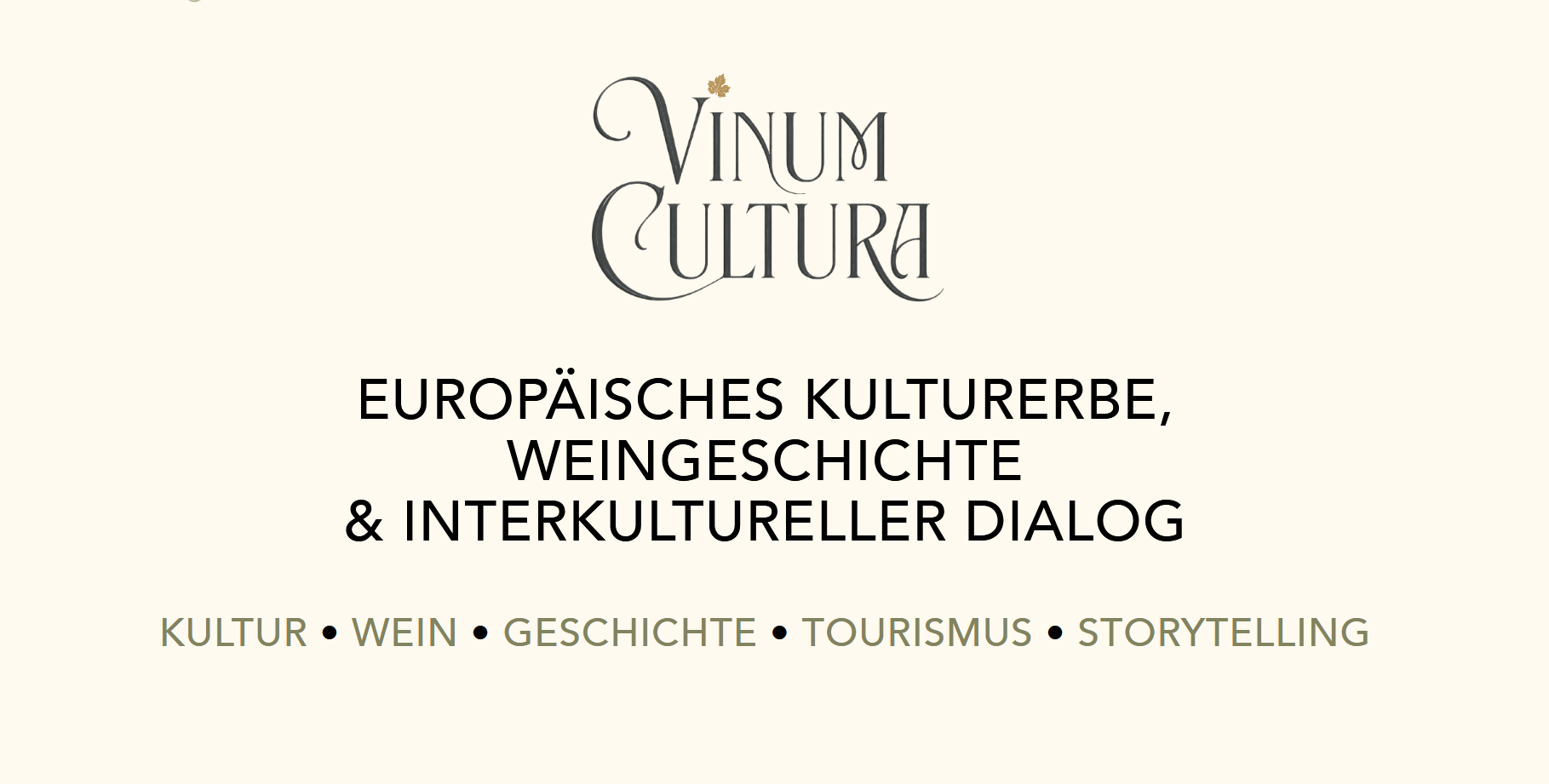 Internationales Forschungs- und Kulturprojekt Vinum Cultura