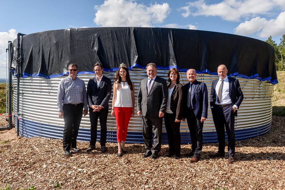 Neue Bewässerungsanlage der LWG