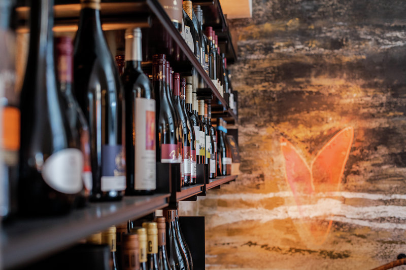 Endlich eröffnet: die FRANK Weinbar