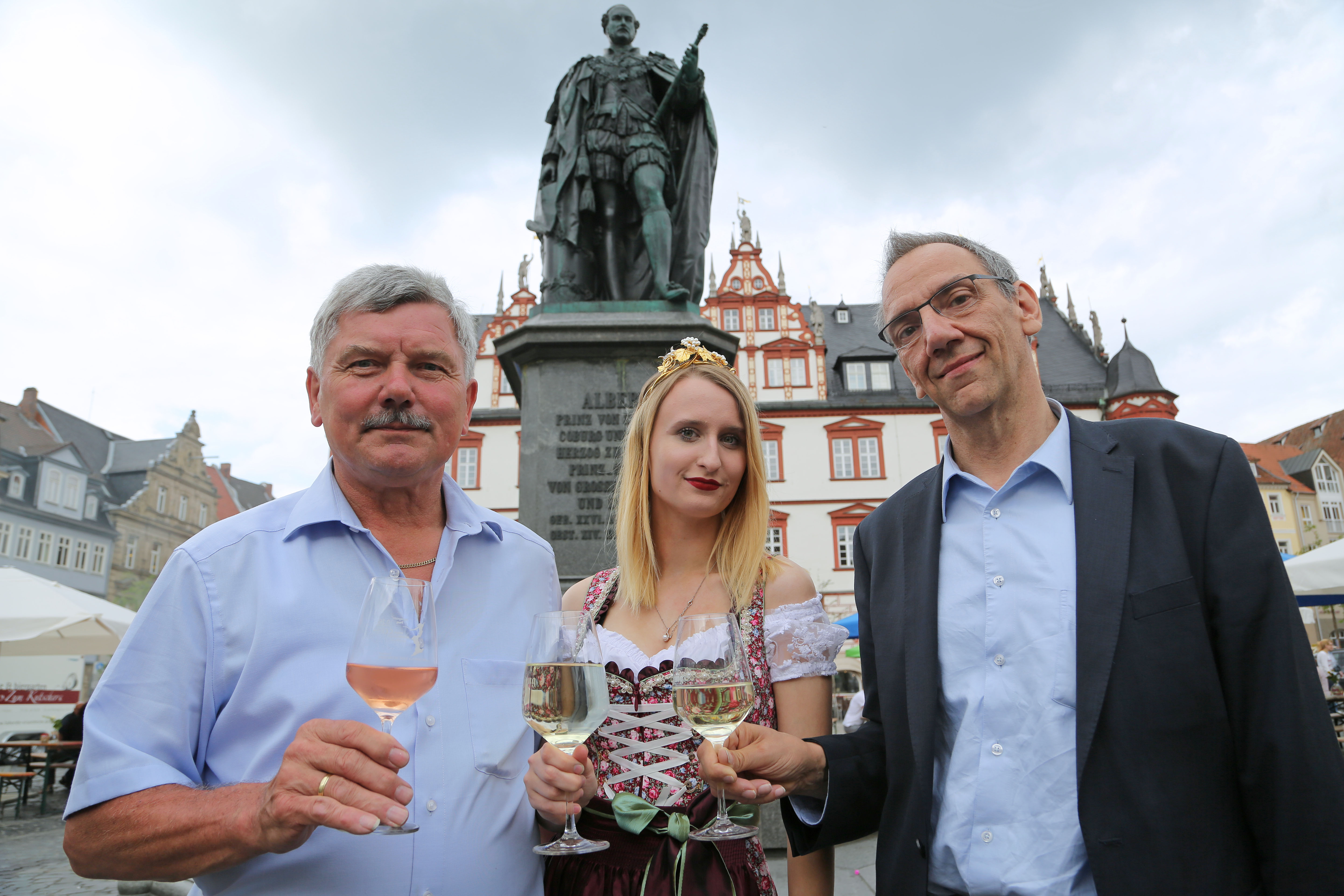 Coburger lassen sich vom Frankenwein verzaubern