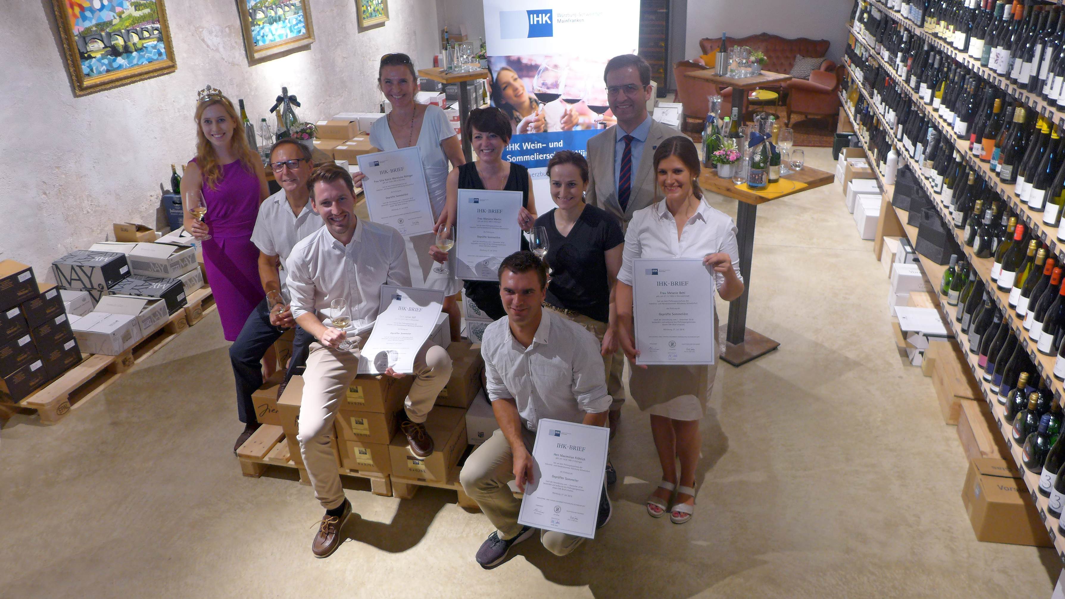 Sommelier-Lehrgang erfolgreich beendet