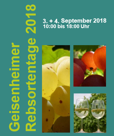 Geisenheimer Rebsortentage