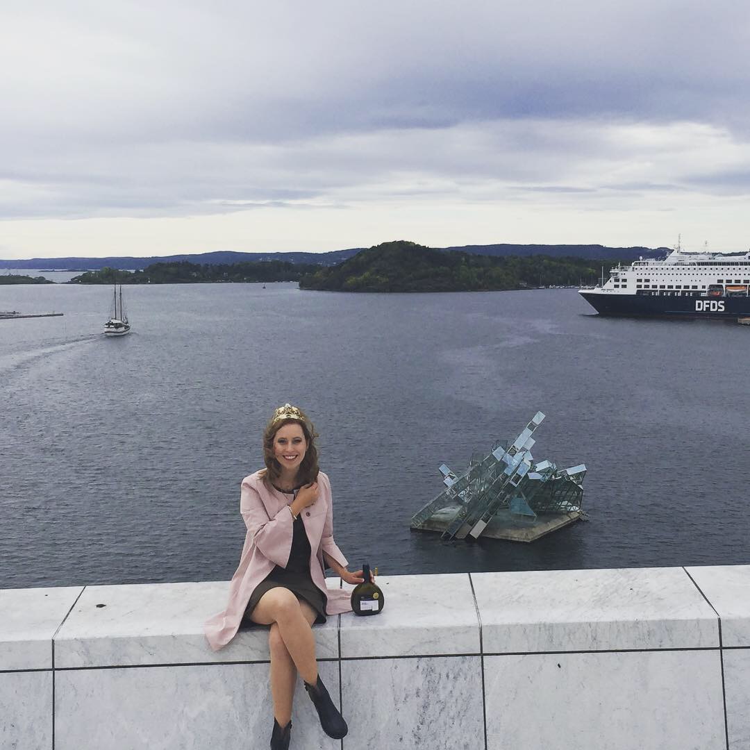 Nå sender jeg hilsen fra Norge!