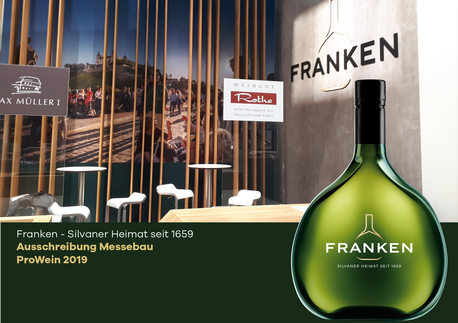 Ausschreibung Messebau ProWein 2019