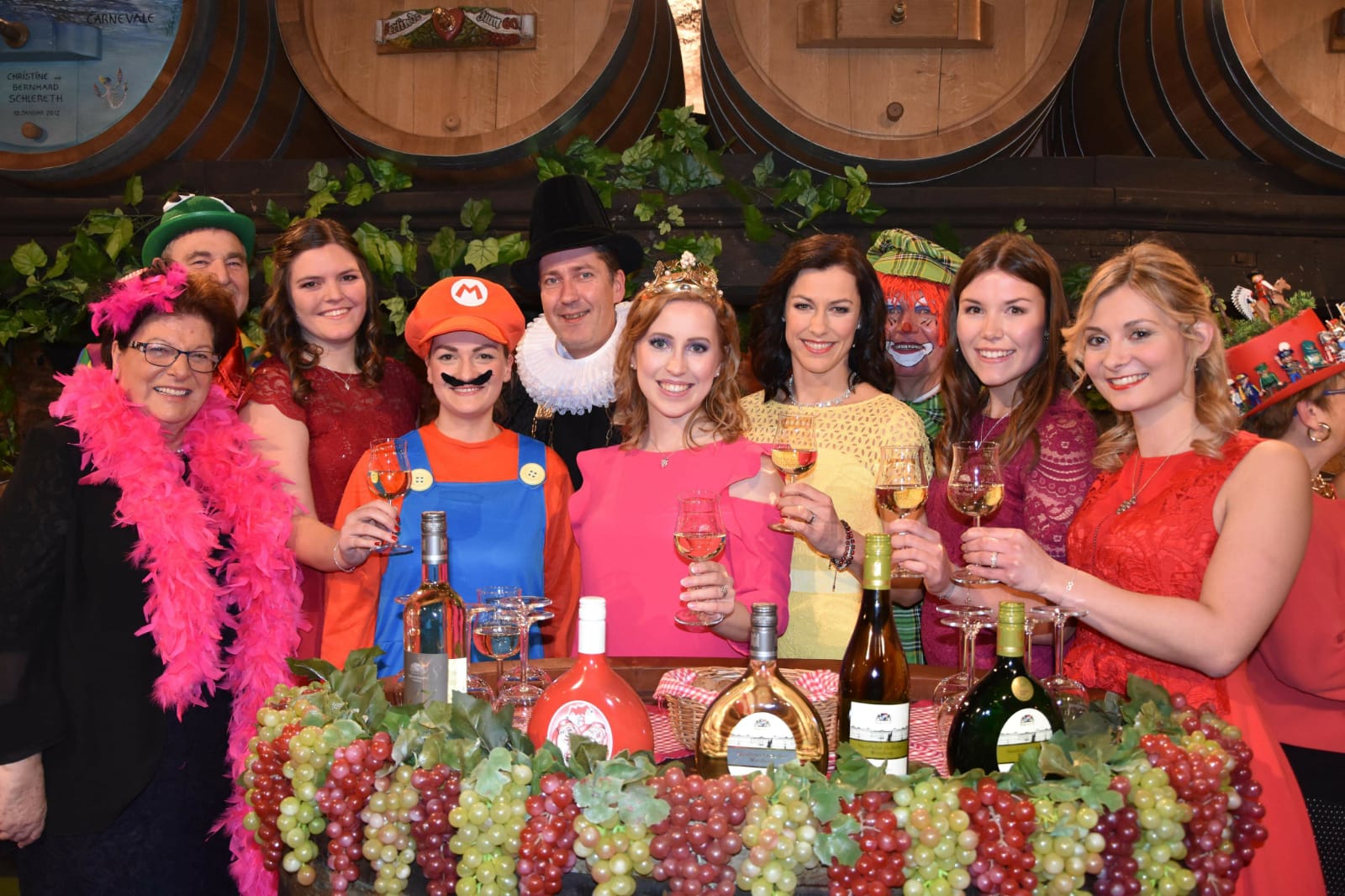 Närrische Weinprobe im Staatlichen Hofkeller