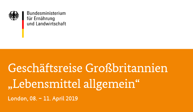 BMEL-Geschäftsreise nach Großbritannien