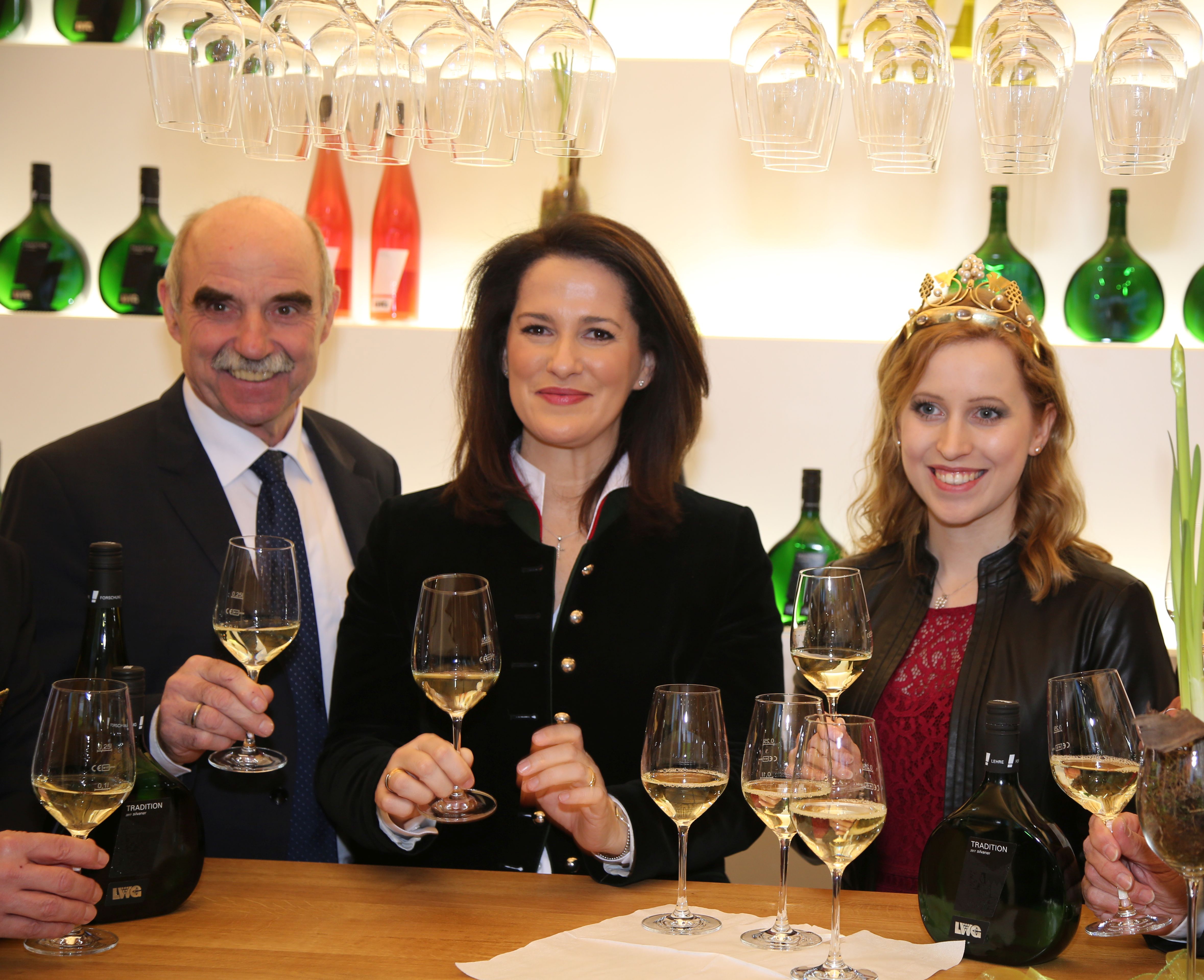 Franken, die Silvaner Heimat seit 1659, auf der Grünen Woche