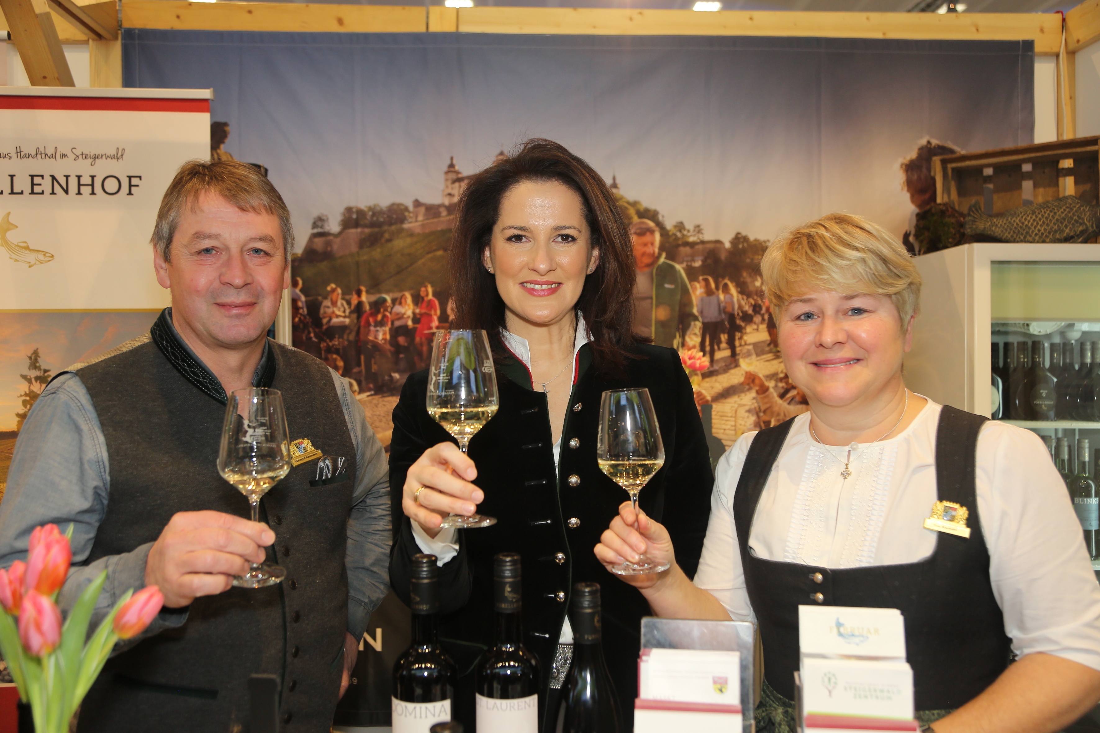 Grüne Woche: Handthaler Weine begeistern die Berliner