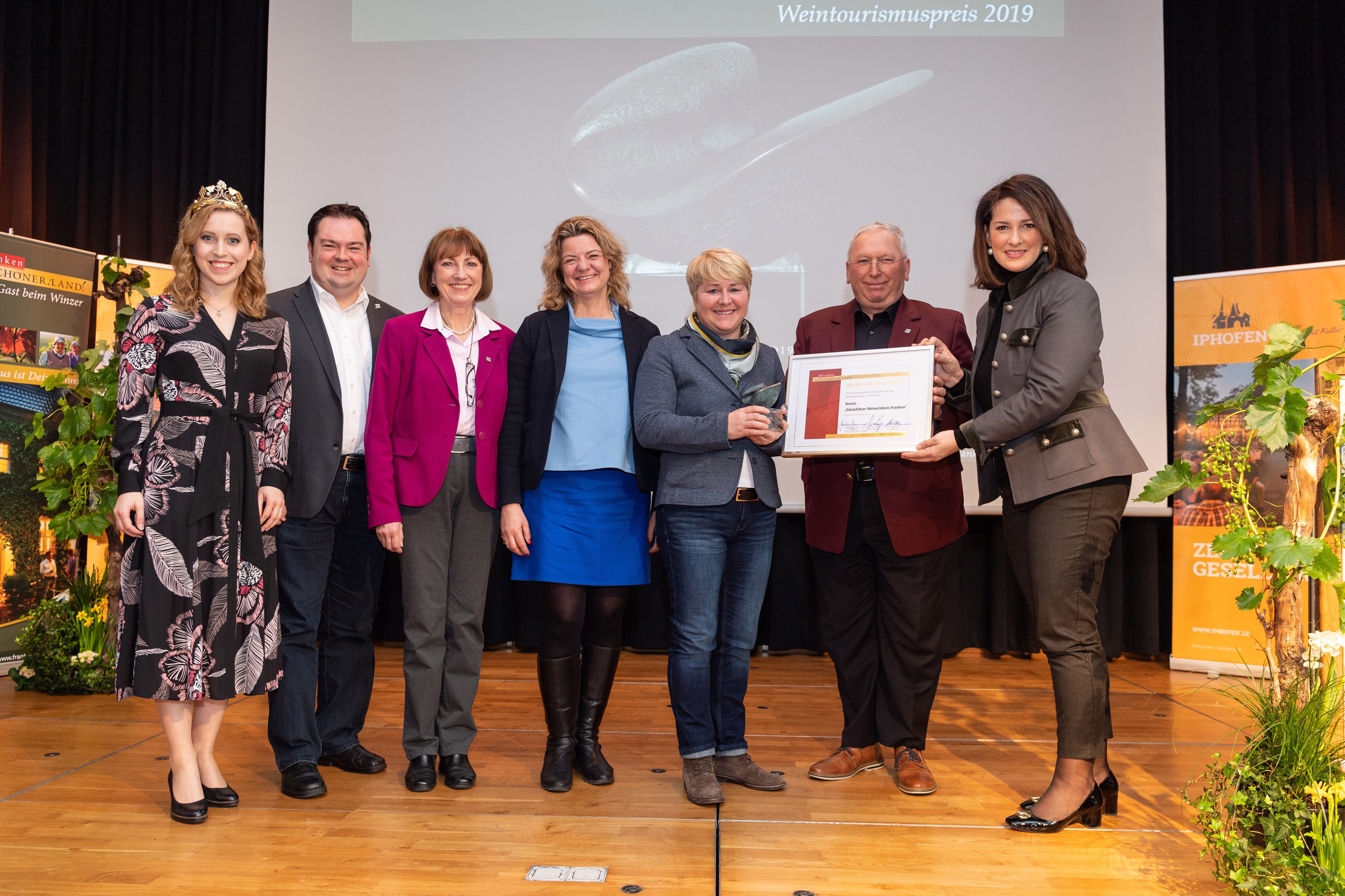 Weintourismuspreis 2019 geht an die Botschafter des Weinlands Franken