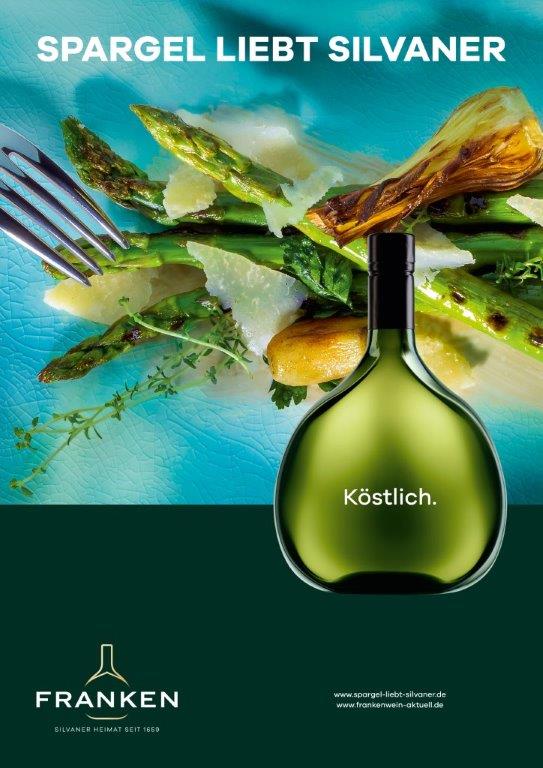Spargel liebt fränkischen Silvaner | Anzeige in VINUM