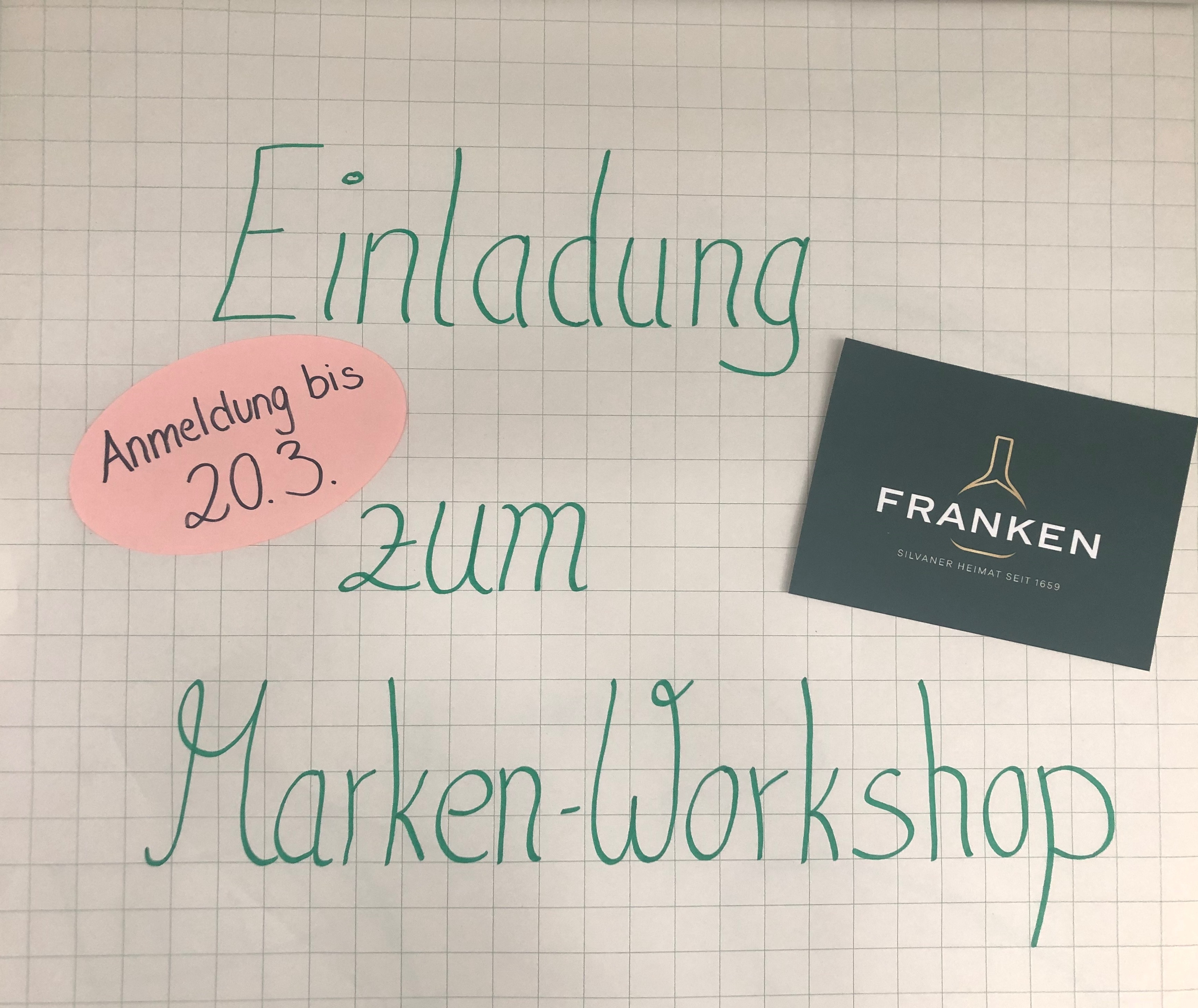Einladung zum Marken-Workshop