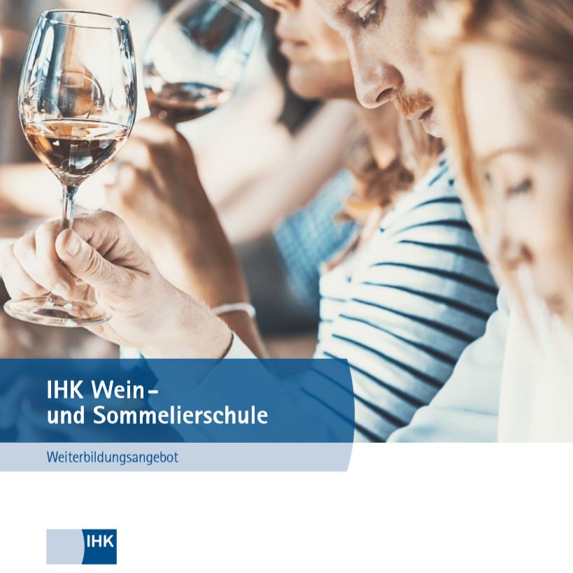 Neue Weinbroschüre der  IHK Wein- und Sommelierschule