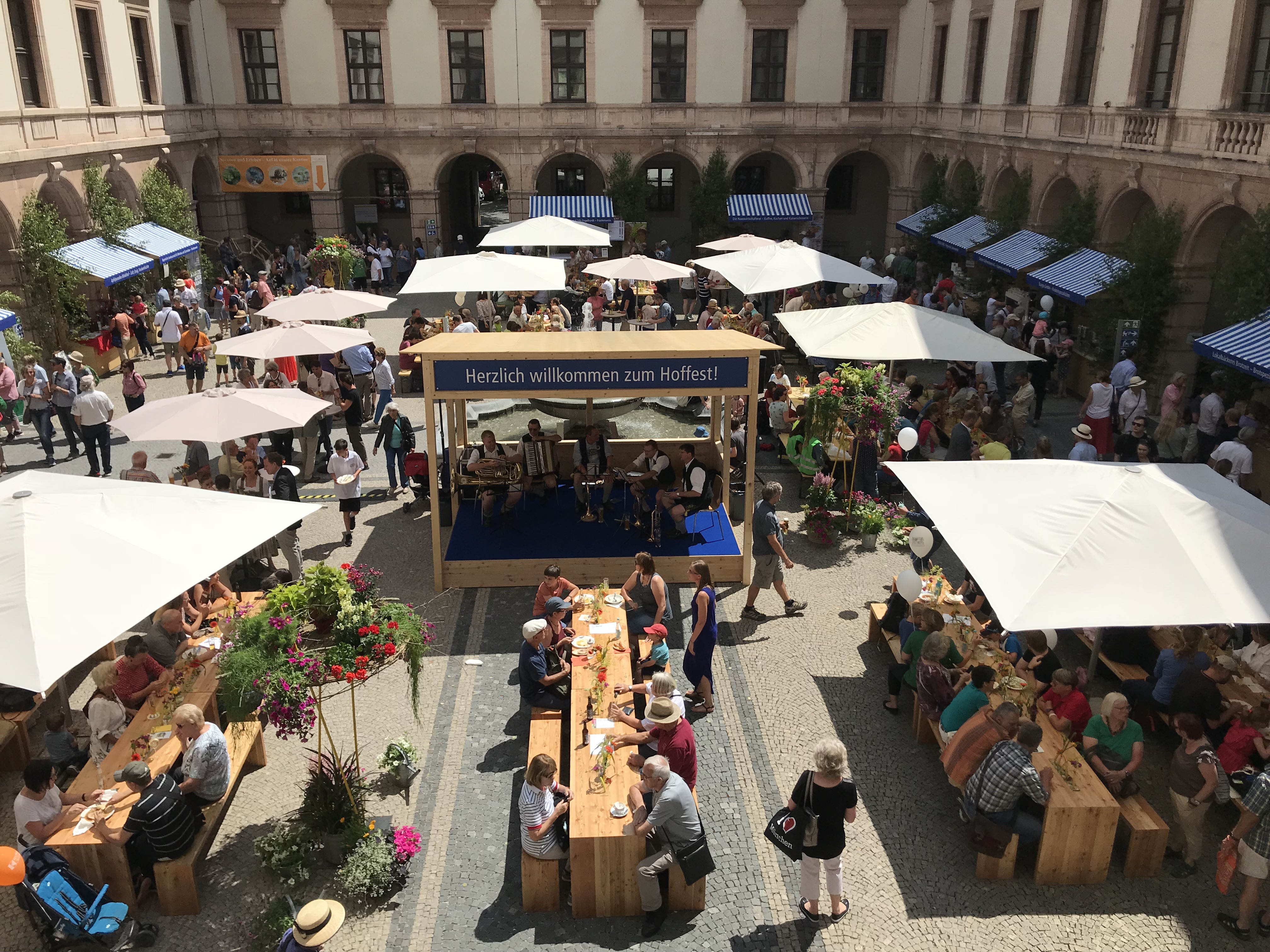 Hoffest im Landwirtschaftsministerium