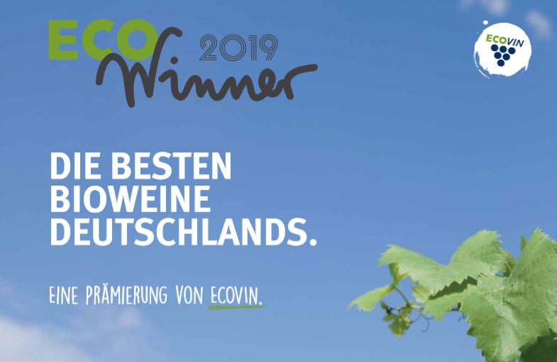 Weinwettbewerb: EcoWinner 2019 – die besten Bioweine Deutschlands!