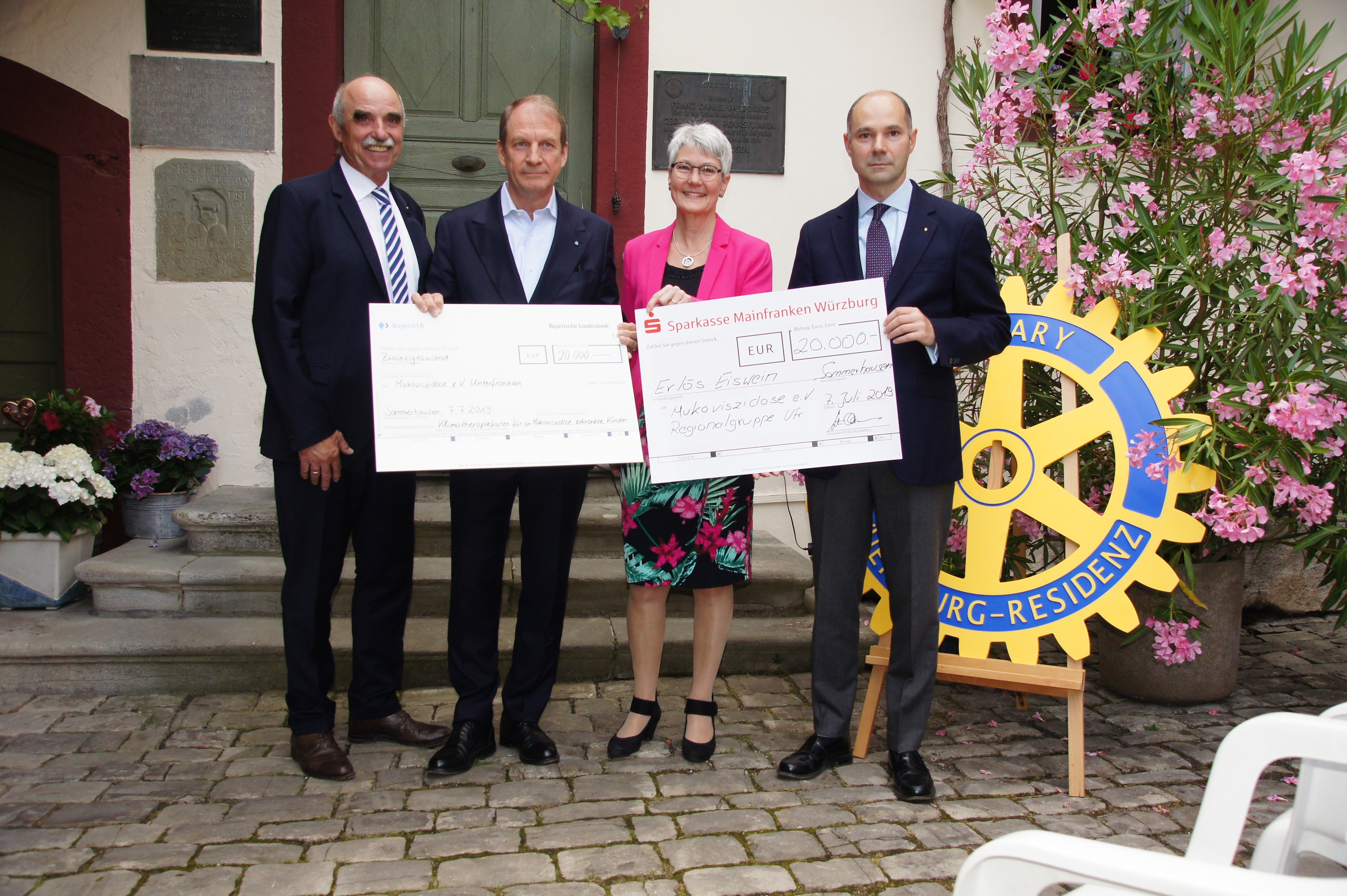 Eiswein für einen guten Zweck