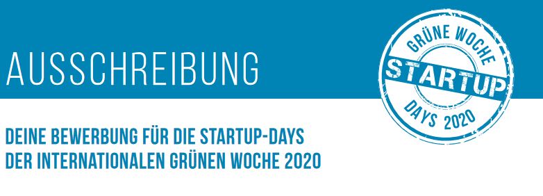 Ausschreibung: IGW-Startup-Days 2020