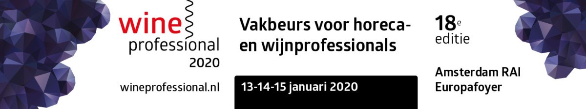 Ausschreibung: Wine Professional, Amsterdam, 13.-15.01.2020