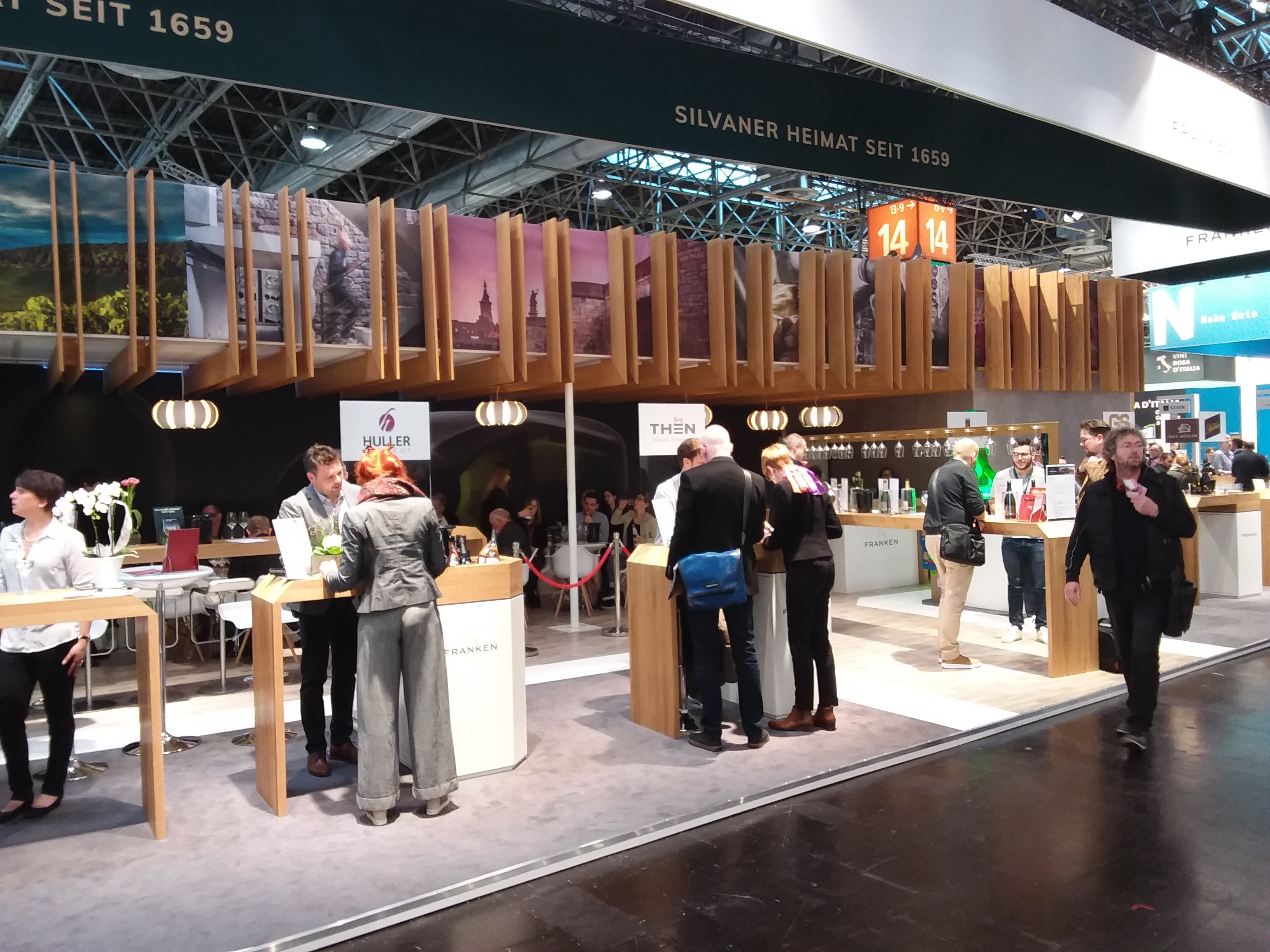 Frankenwein auf internationalen Messen vertreten