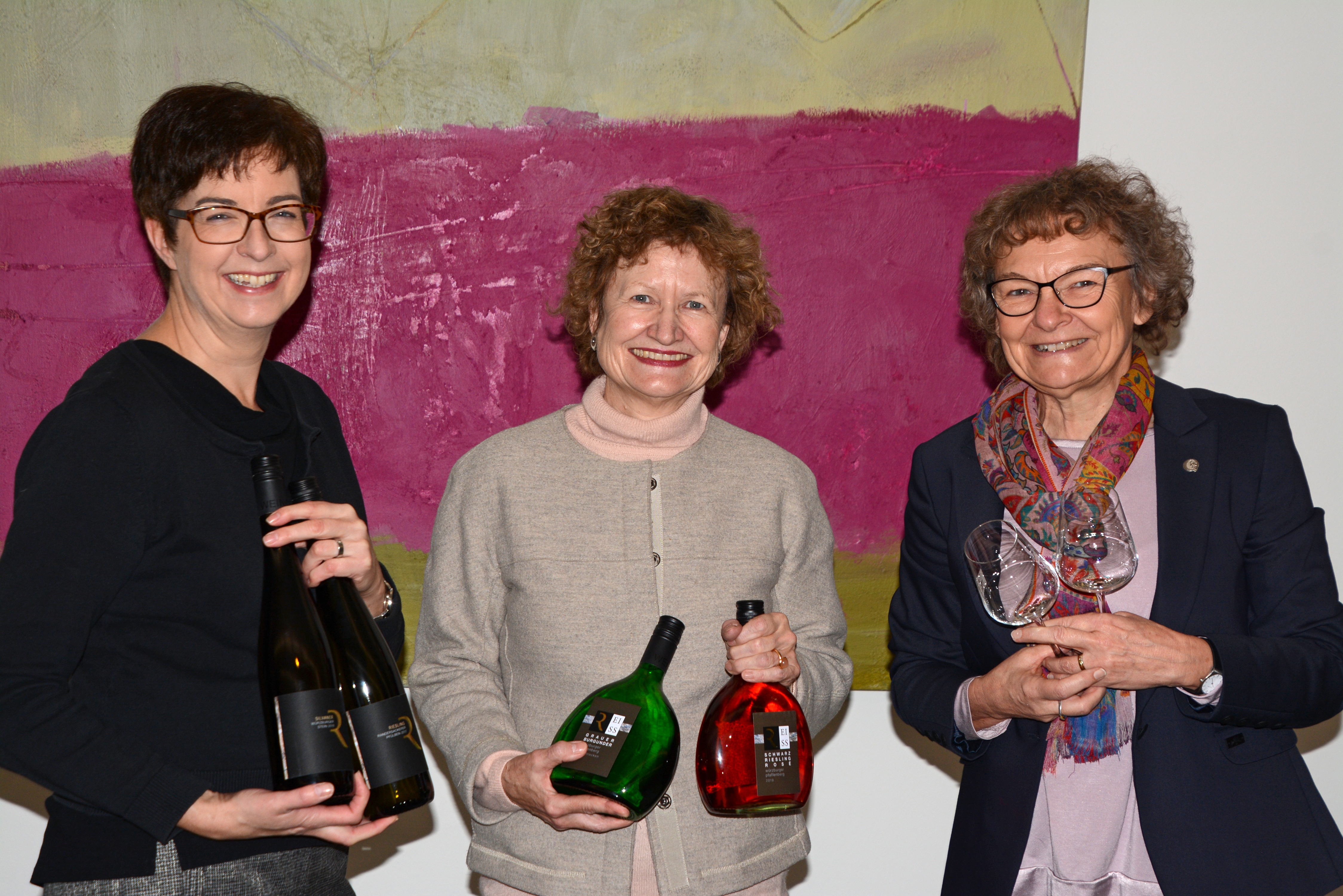 Weinladies im Würzburger Kulturspeicher