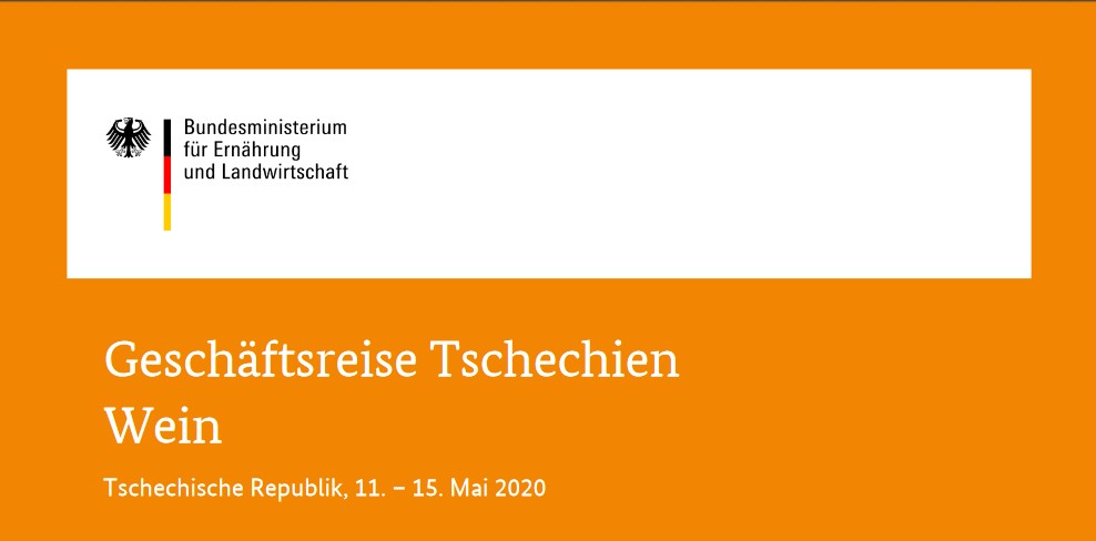 Geschäftsreise Tschechien Wein, 11. – 15. Mai 2020
