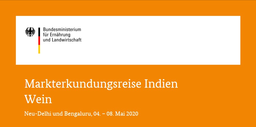Markterkundungsreise Indien – Wein (04.05. bis 08.05.2020)