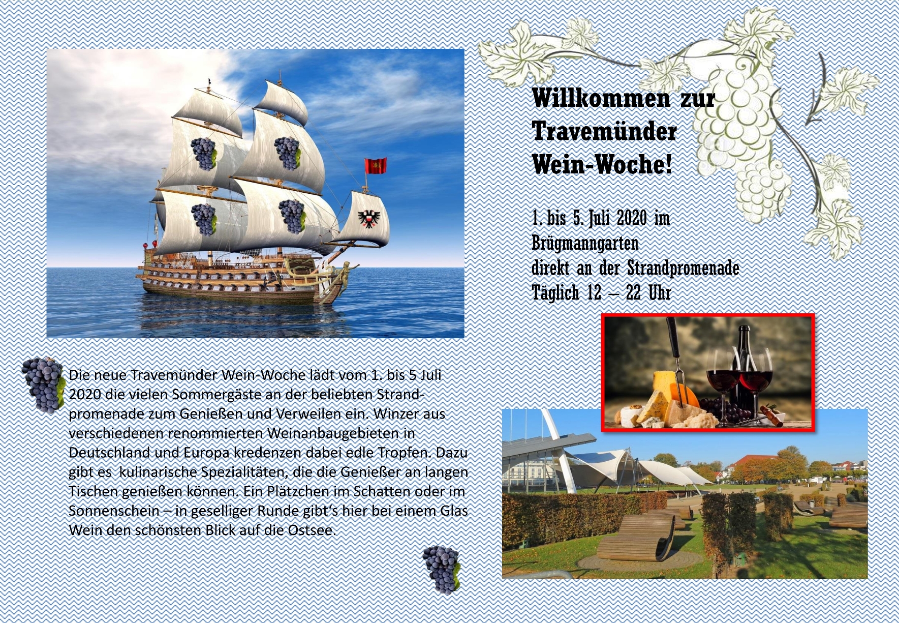 Winzer für die 1. Travemünder Wein-Woche gesucht