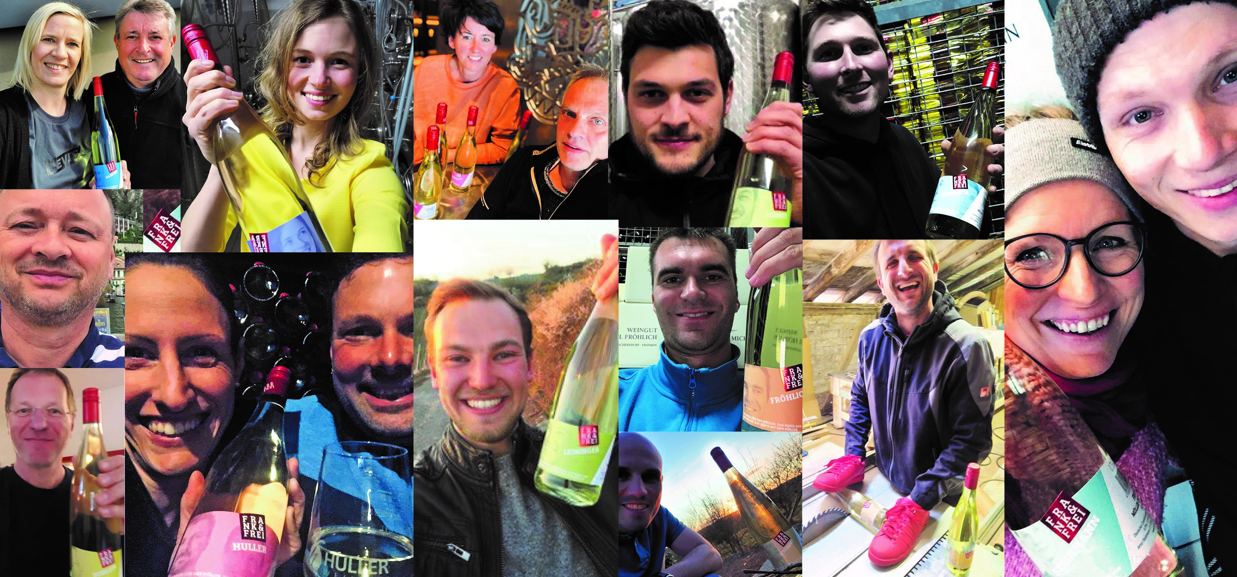 Frank & Frei mit fünf neuen Weingütern