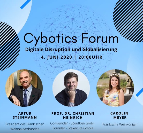 Wein, Digitalisierung und Globalisierung: Cybotics Forum am 4. Juni