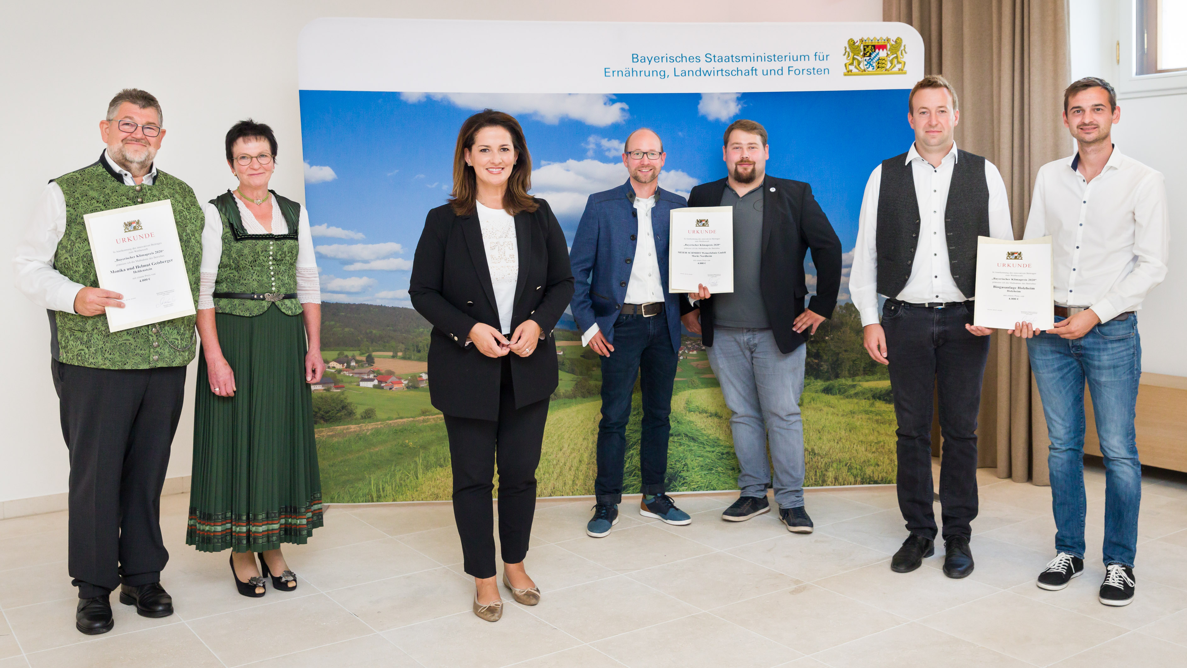 Bayerischer Klimapreis 2020 geht an Weingut Meier Schmidt