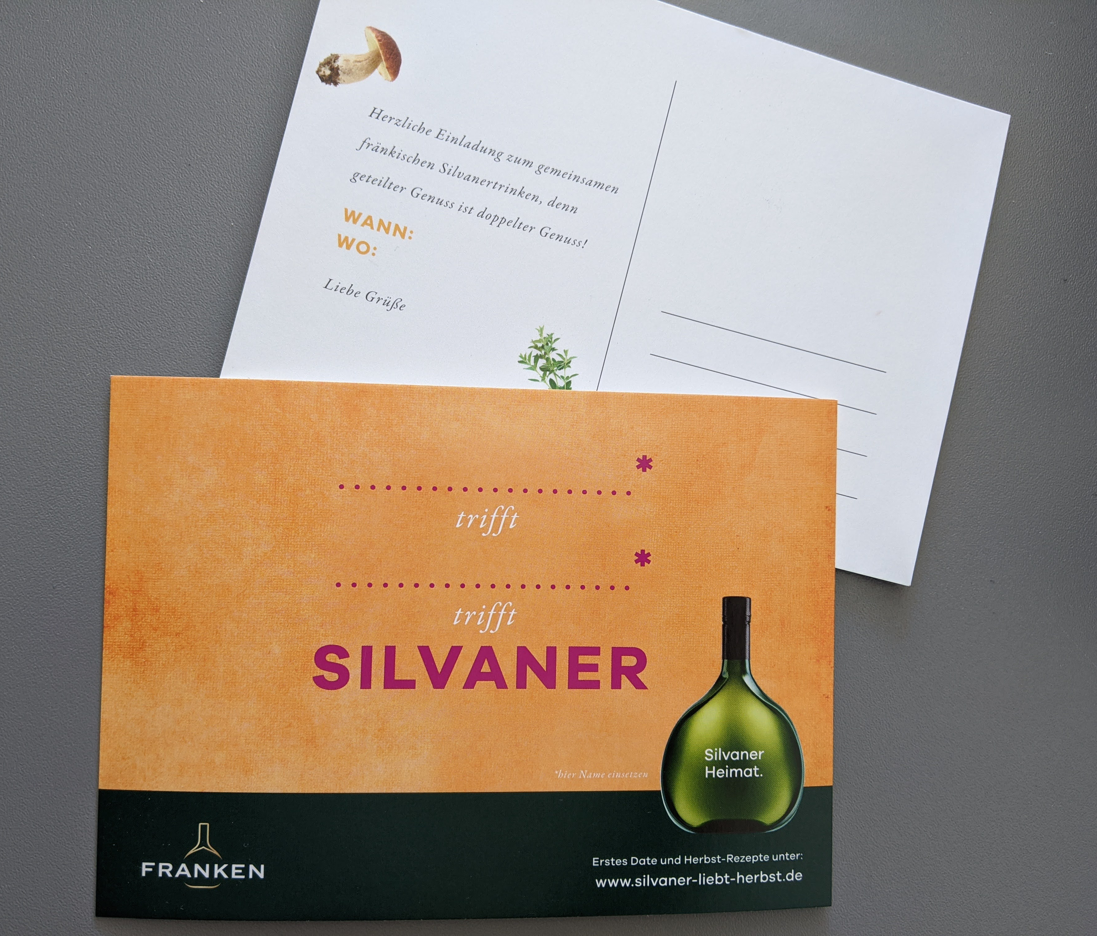 Kostenfreie Werbemittel „Silvaner liebt Herbst“ bestellen