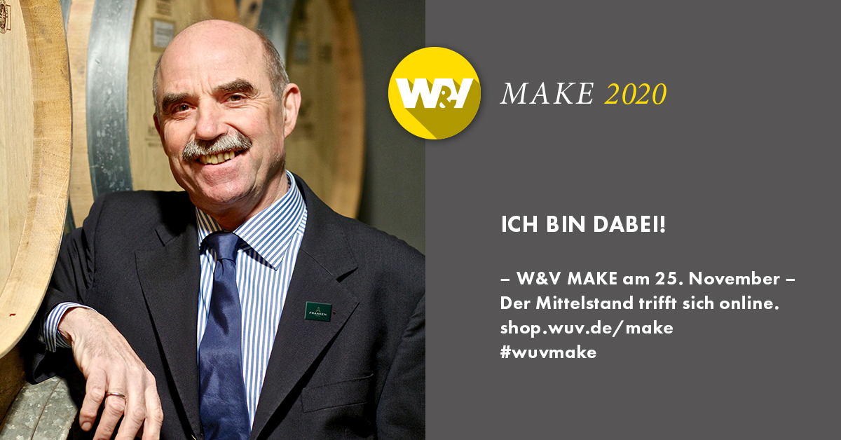 W&V MAKE: Mittelstandskonferenz mit der Silvaner Heimat