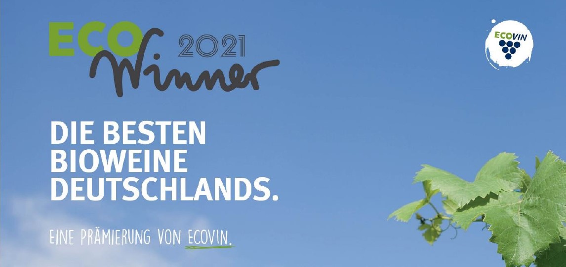 EcoWinner 2021 – die besten Bioweine Deutschlands!