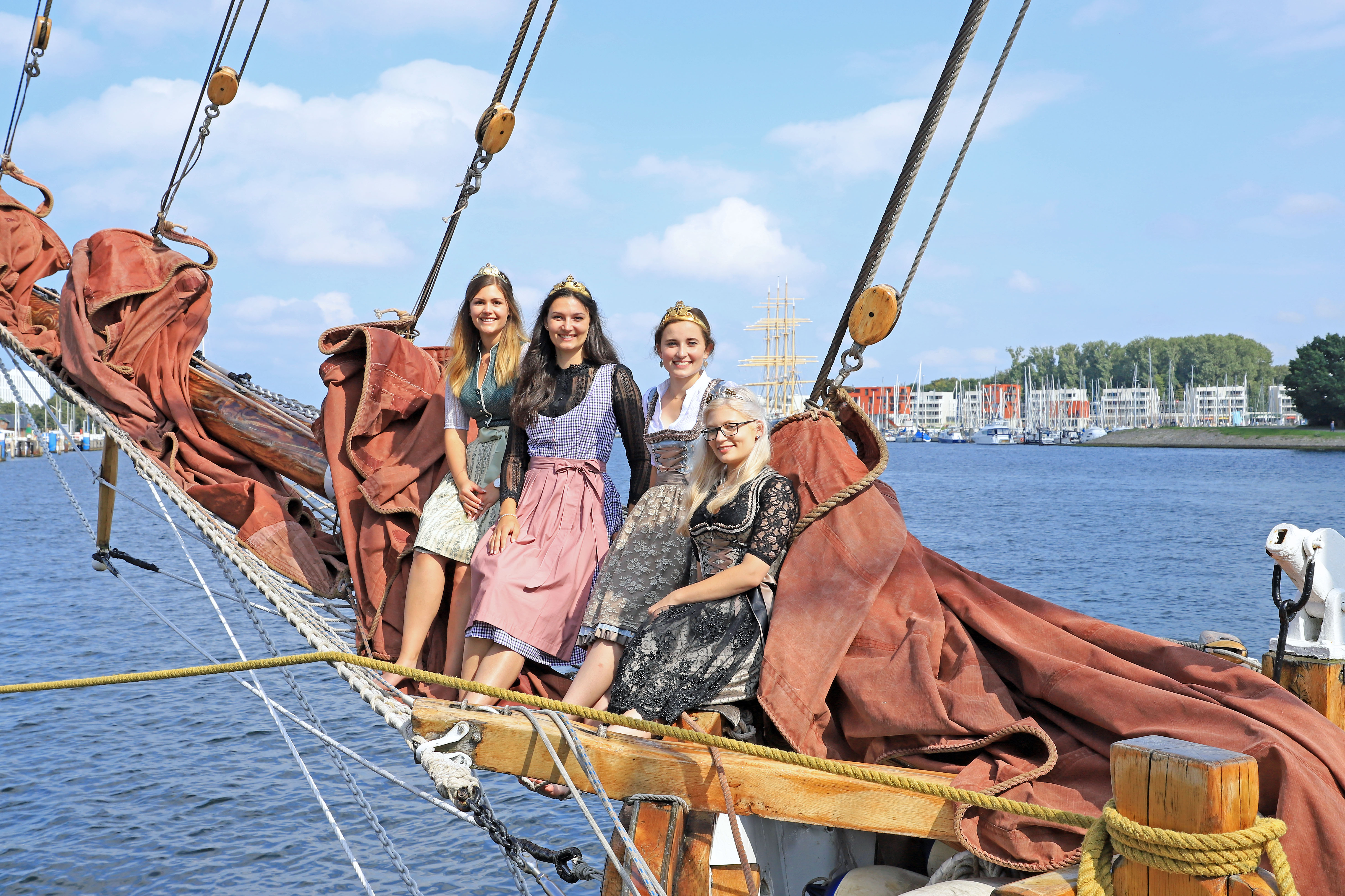 Viele Gäste besuchen Frankenwein-Präsentation des Fränkischen Gewächses in Travemünde