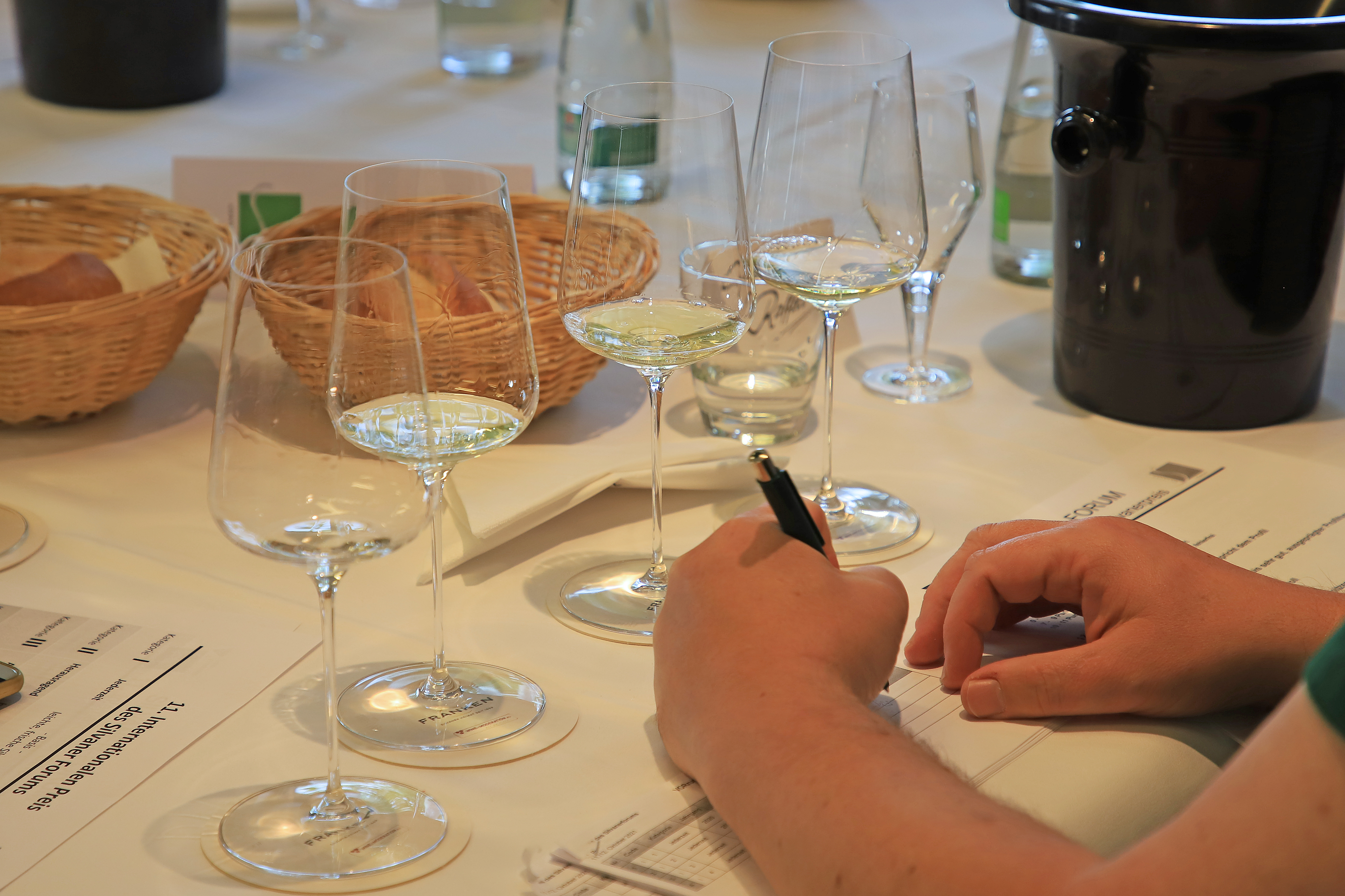 Verkostung Internationaler Preis des Silvaner Forums 2021