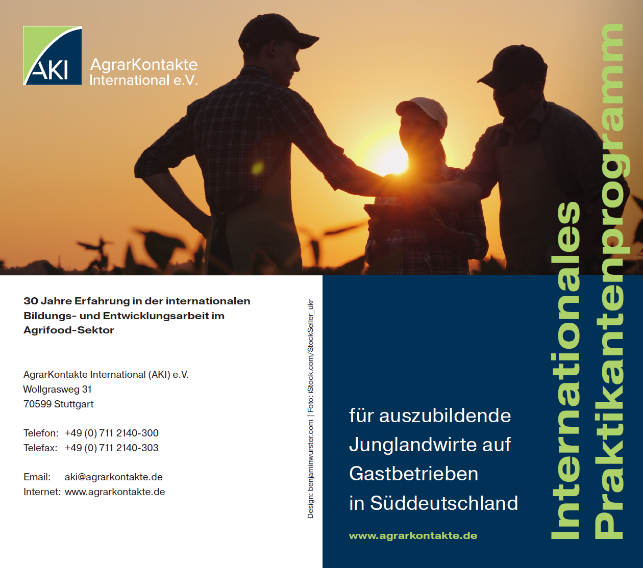 AKI Praktikantenprogramme 2022