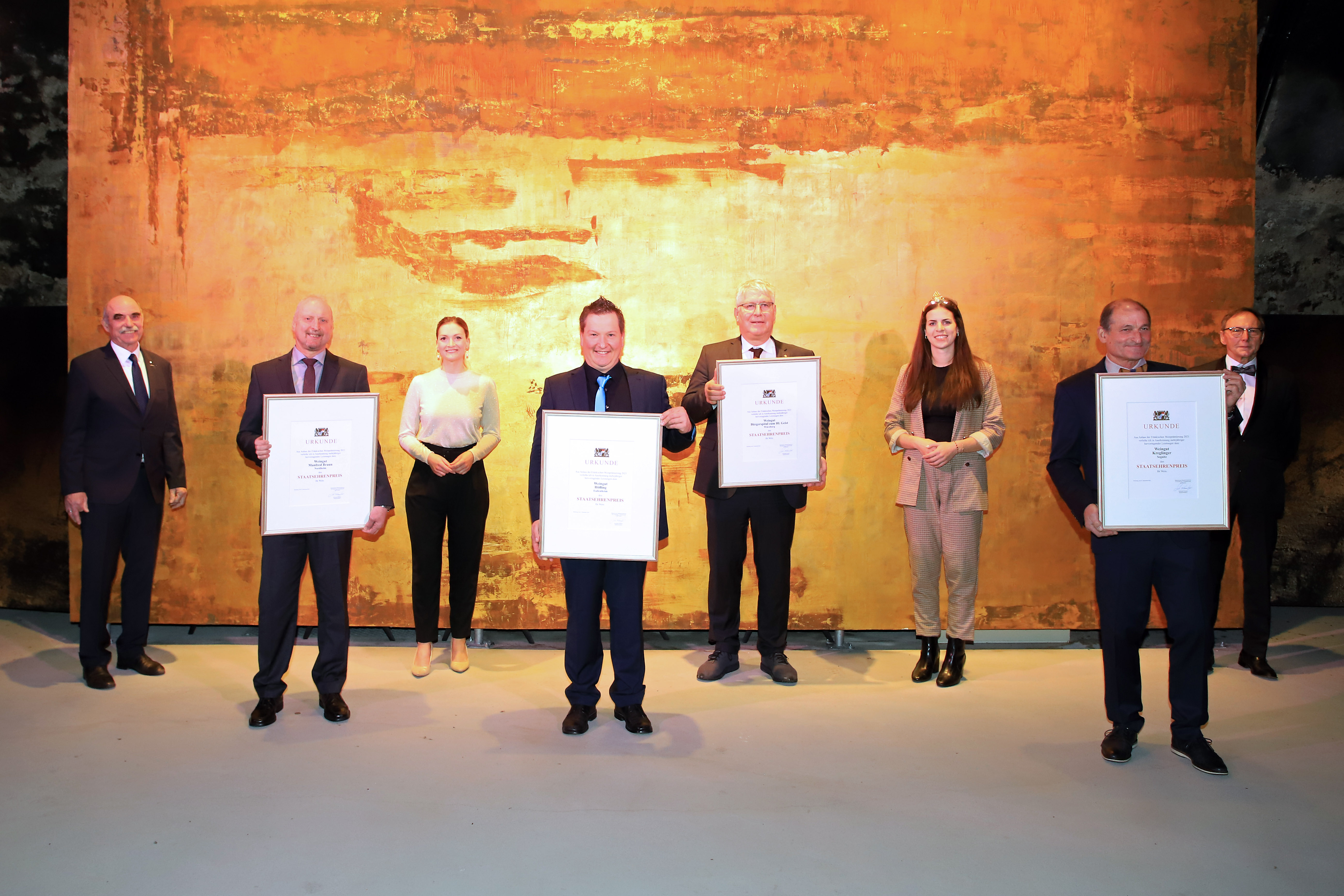 Höchste Auszeichnung für Winzer im Freistaat Bayern vergeben