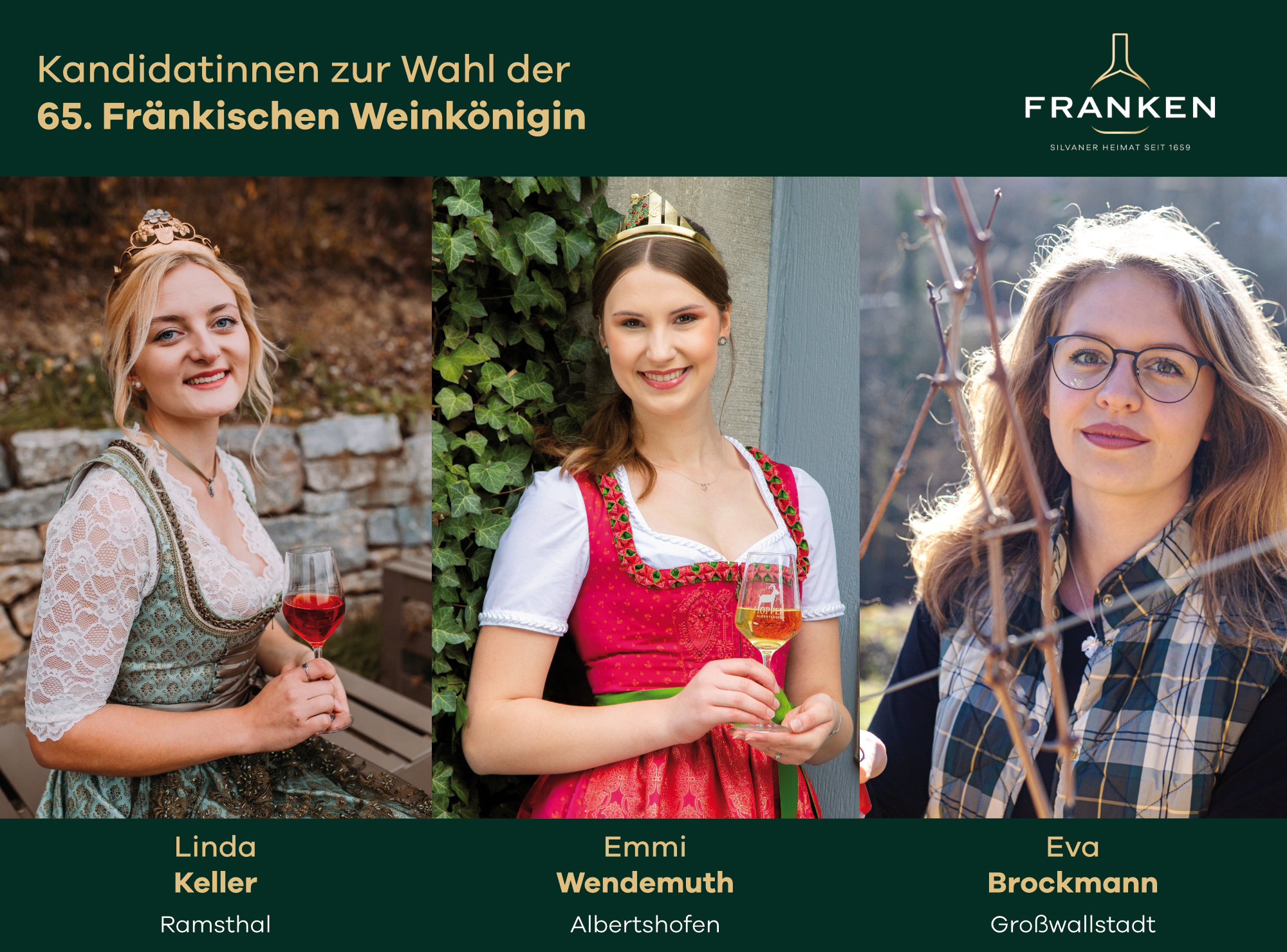 Wahl der 65. Fränkischen Weinkönigin am 27.05.2022 in Würzburg