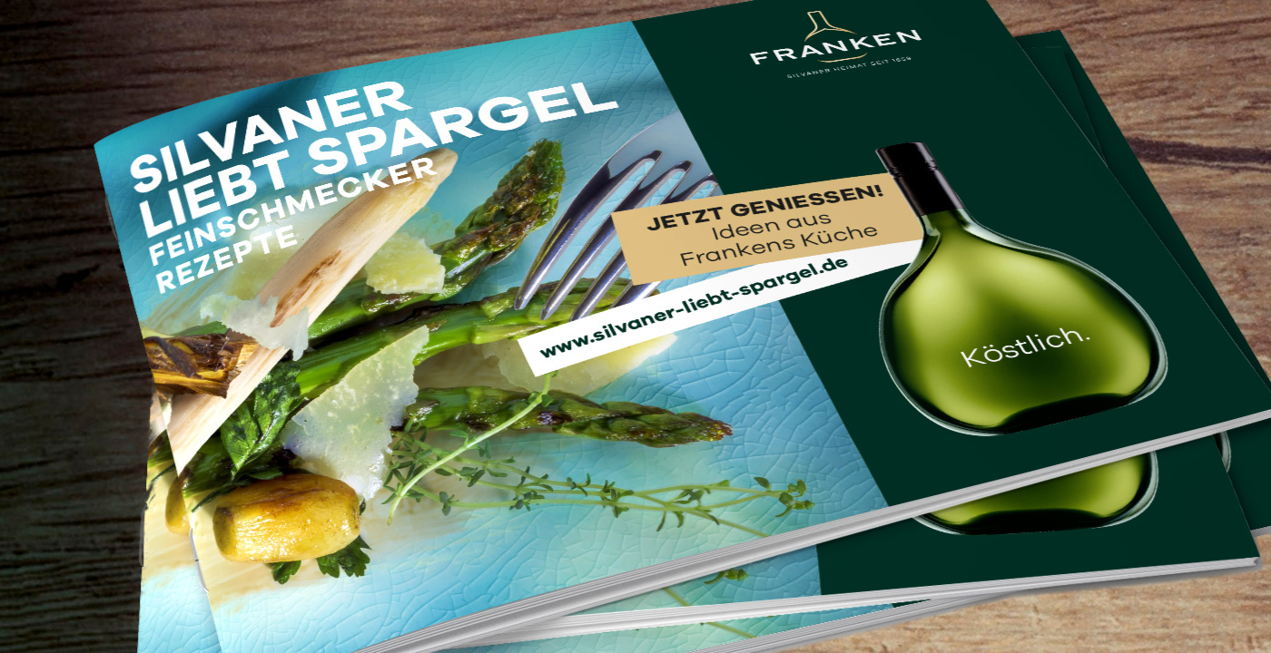 Rezept-Heft: Silvaner liebt Spargel